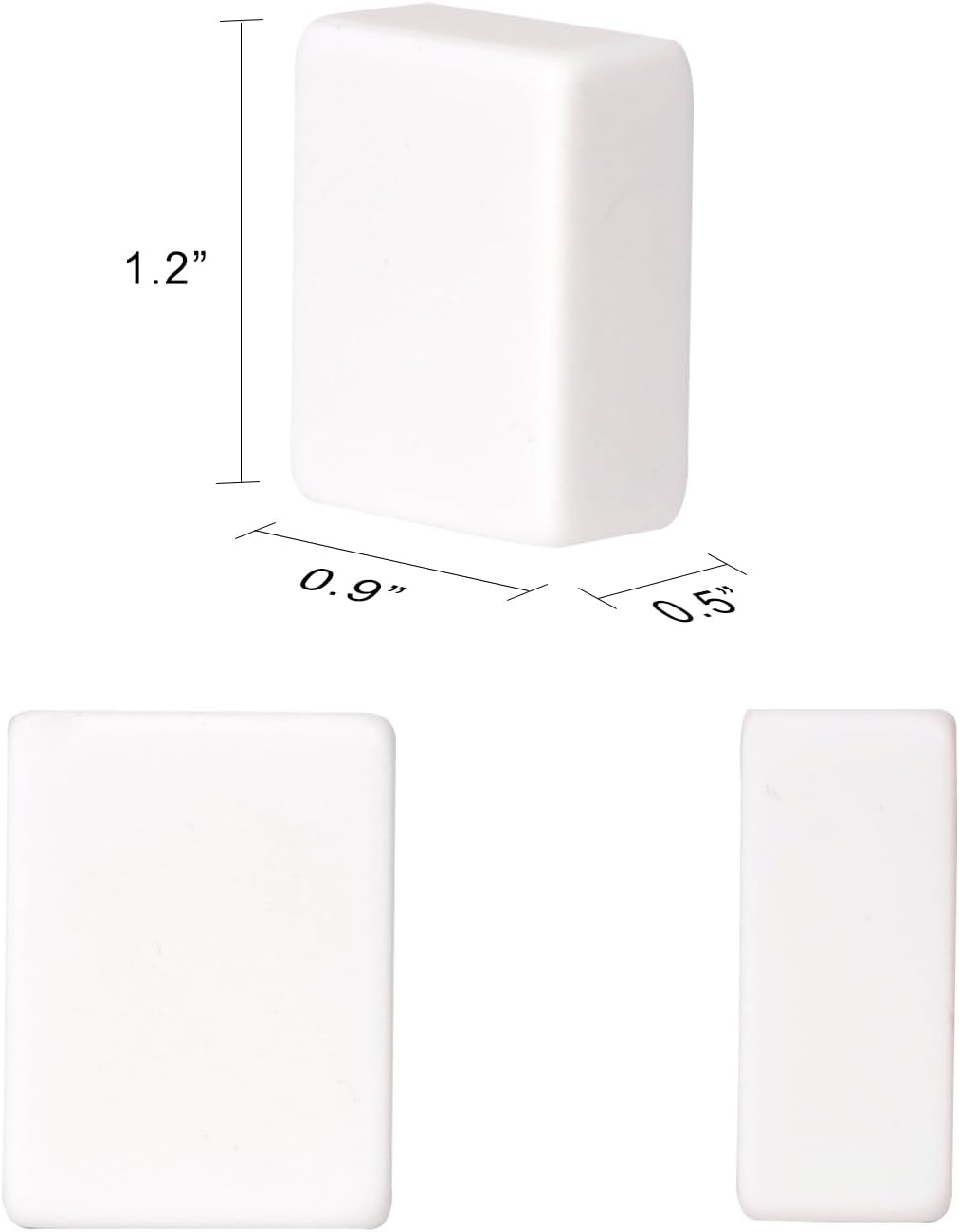 Blank Mahjong Tiles Set, 32 Pieces, Replace Lost Standard Sized American Mahjong Tiles & Can Be Used Together with Mahjongg Stickers (Stickers Not Included)