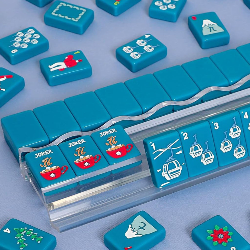 American Mahjong Set | 160 Engraved Acrylic Tiles